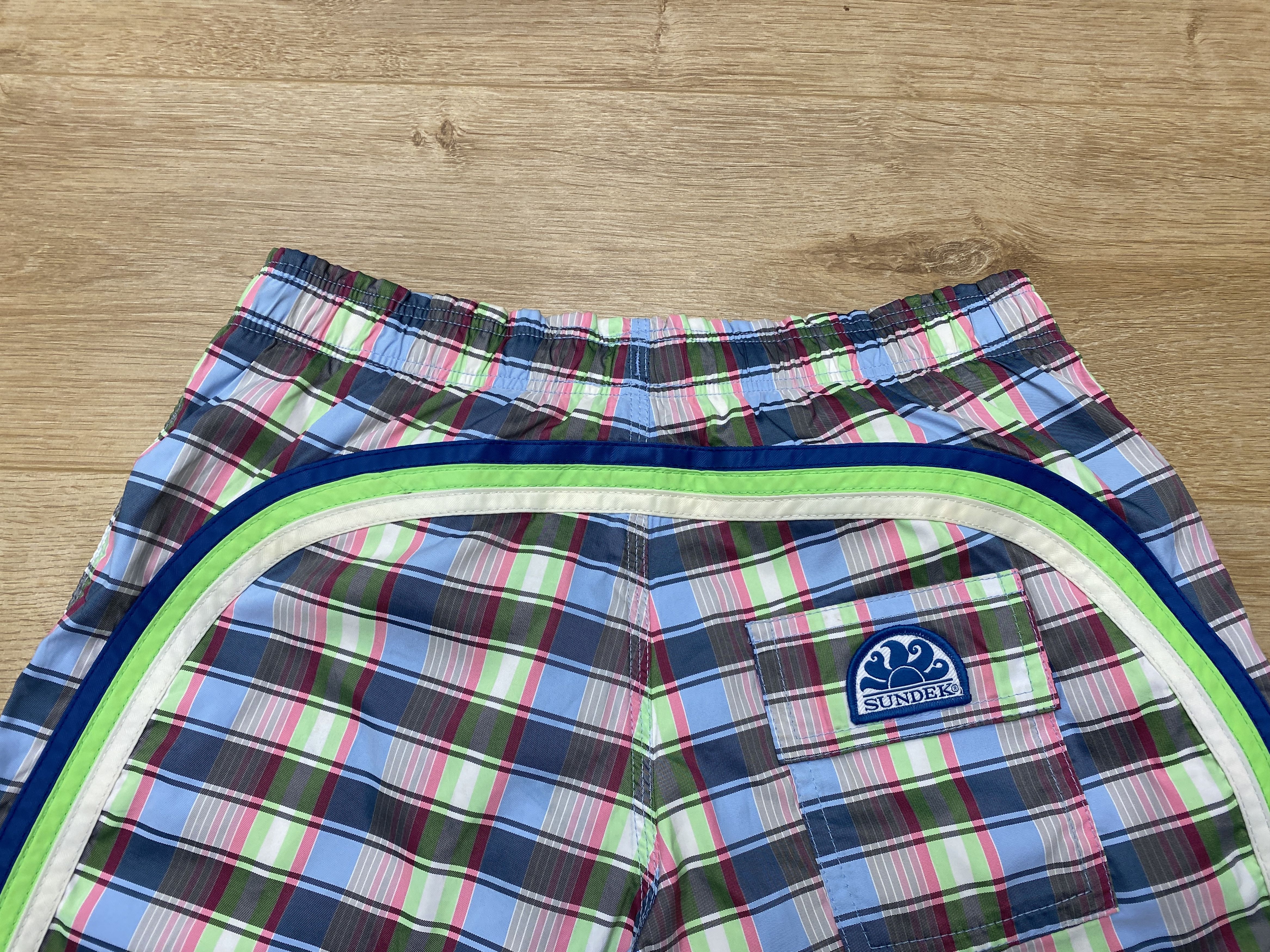 Sundek Nova Check Sundek S Shorts Trunks Bath Suit Surf Size S Xs Size US 28 / EU 44 - 9 Thumbnail