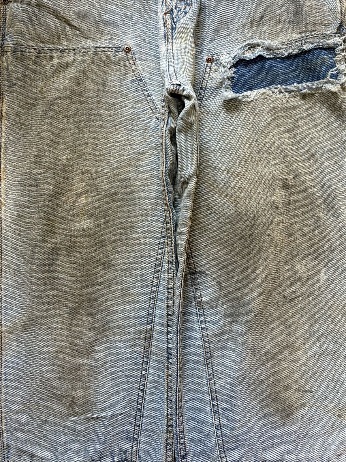 Arizona Jean Co. Vintage Arizona Double Knee Distress Carpenter Jeans Size US 31 - 3 Thumbnail