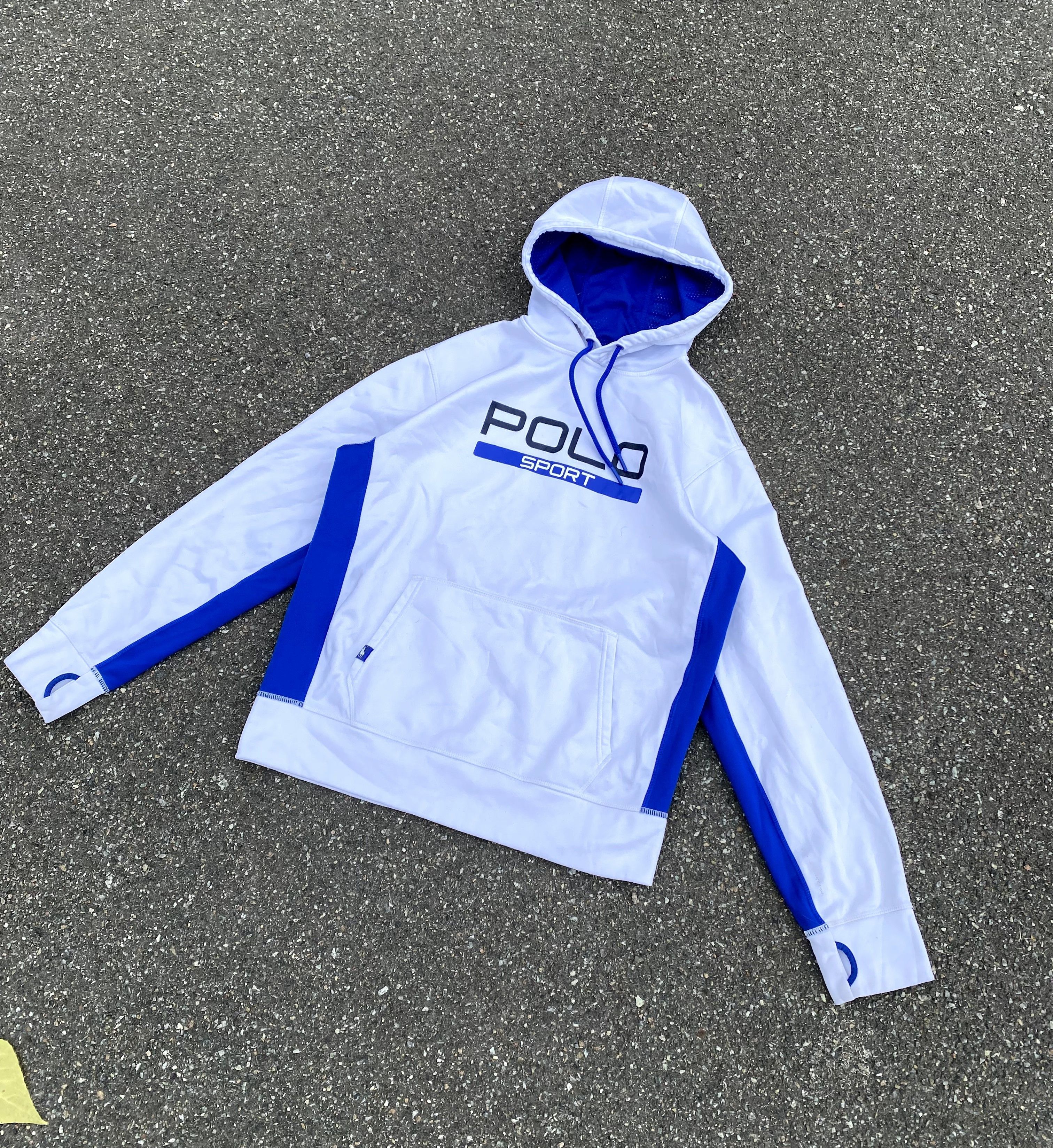 Polo Ralph Lauren × Ralph Lauren Vintage Polo Ralph Lauren Sport Hoodie Size S-M Streetwear Size US M / EU 48-50 / 2 - 2 Thumbnail