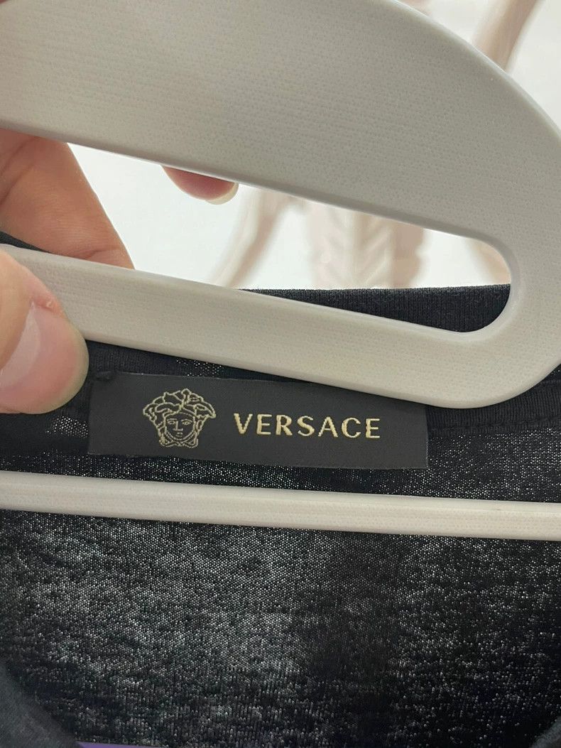 Versace Versace Embroidered mixed logo slim fit T-shirt Size US S / EU 44-46 / 1 - 3 Thumbnail