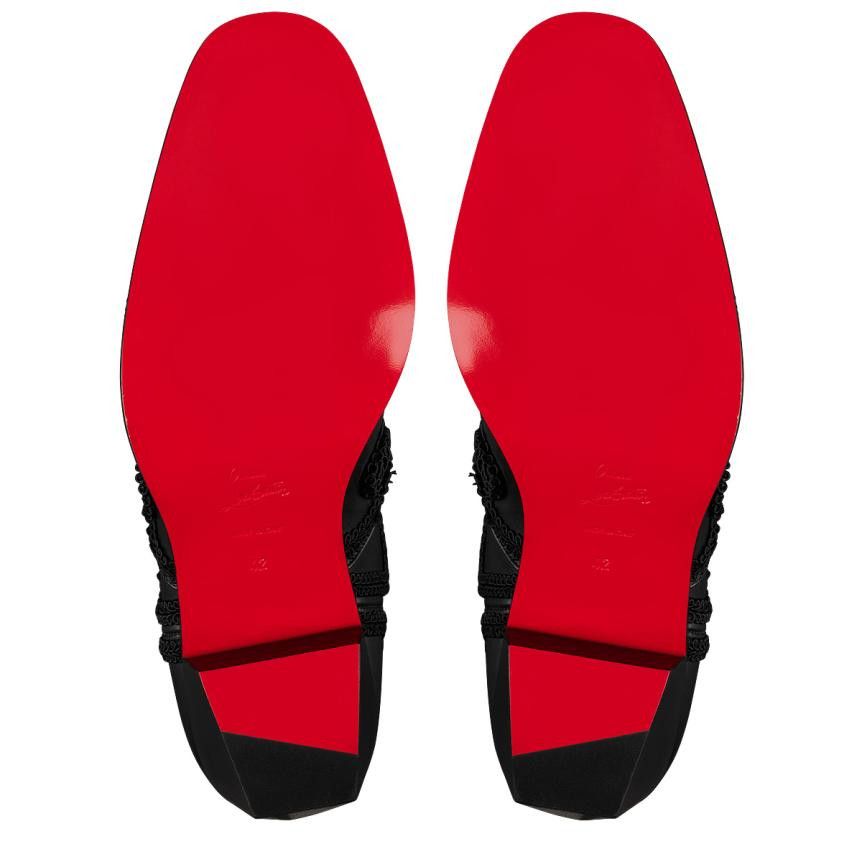 Christian Louboutin o1s1wg110924 Sailor Rosalio 70 Calf Boots in Black Size US 11 / EU 44 - 5 Thumbnail