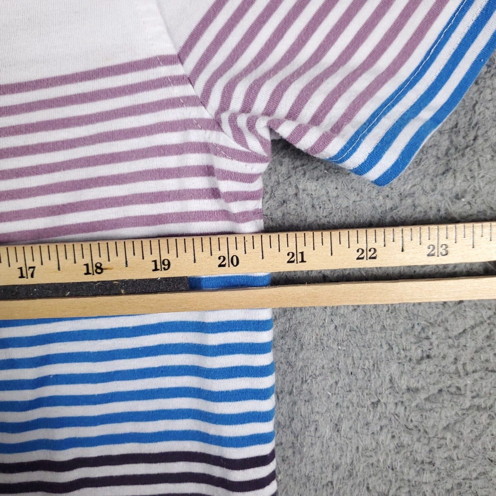 Original Penguin Original Penguin Polo Shirt Mens Large Multicolor Striped Short Sleeve Casual Button-Front Polo Mens Large Multicolor Striped Polo Shirt Size US L / EU 52-54 / 3 - 7 Thumbnail