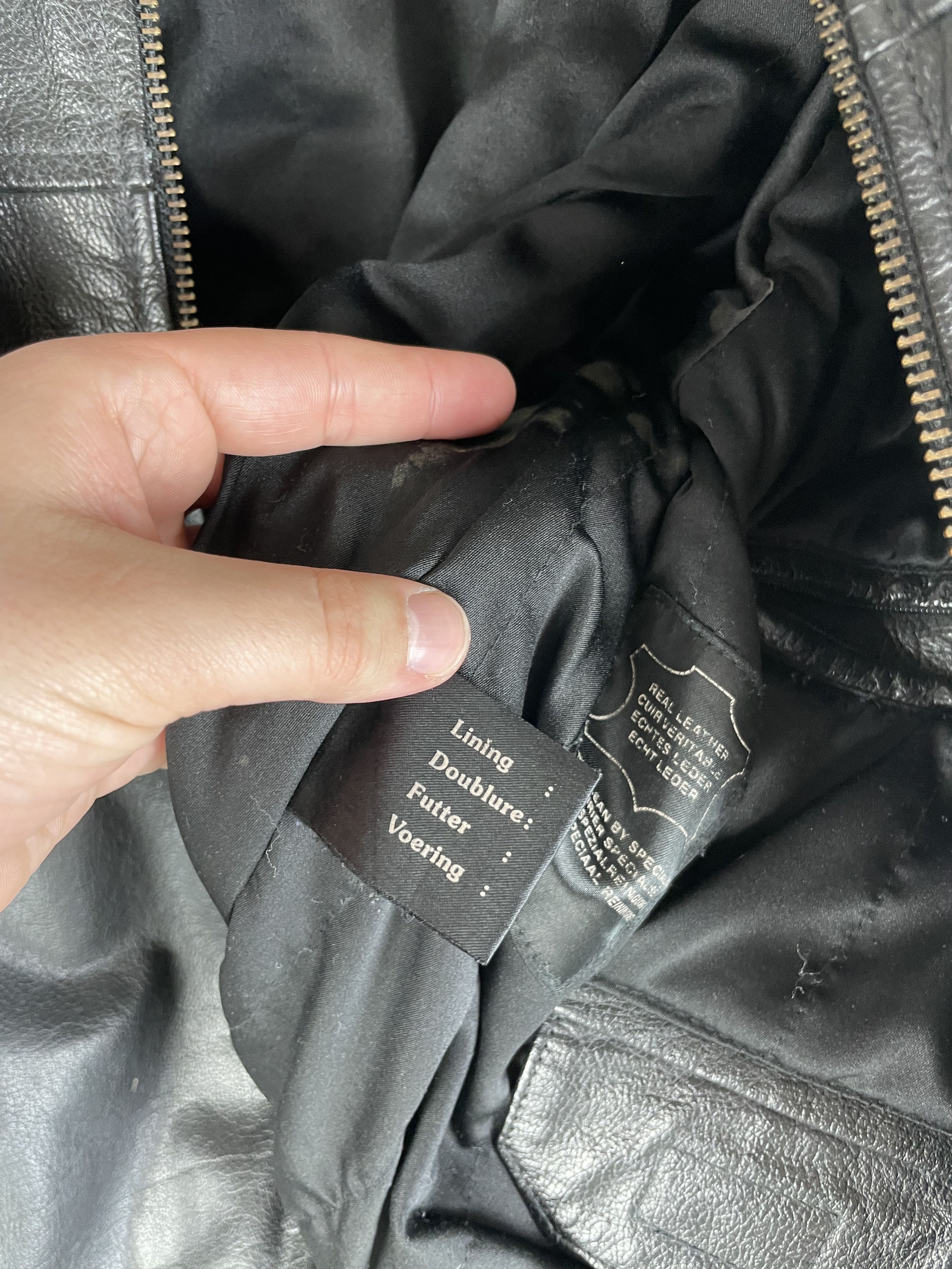 Vintage Vintage Leather Jacket 90s Size US S / EU 44-46 / 1 - 9 Thumbnail