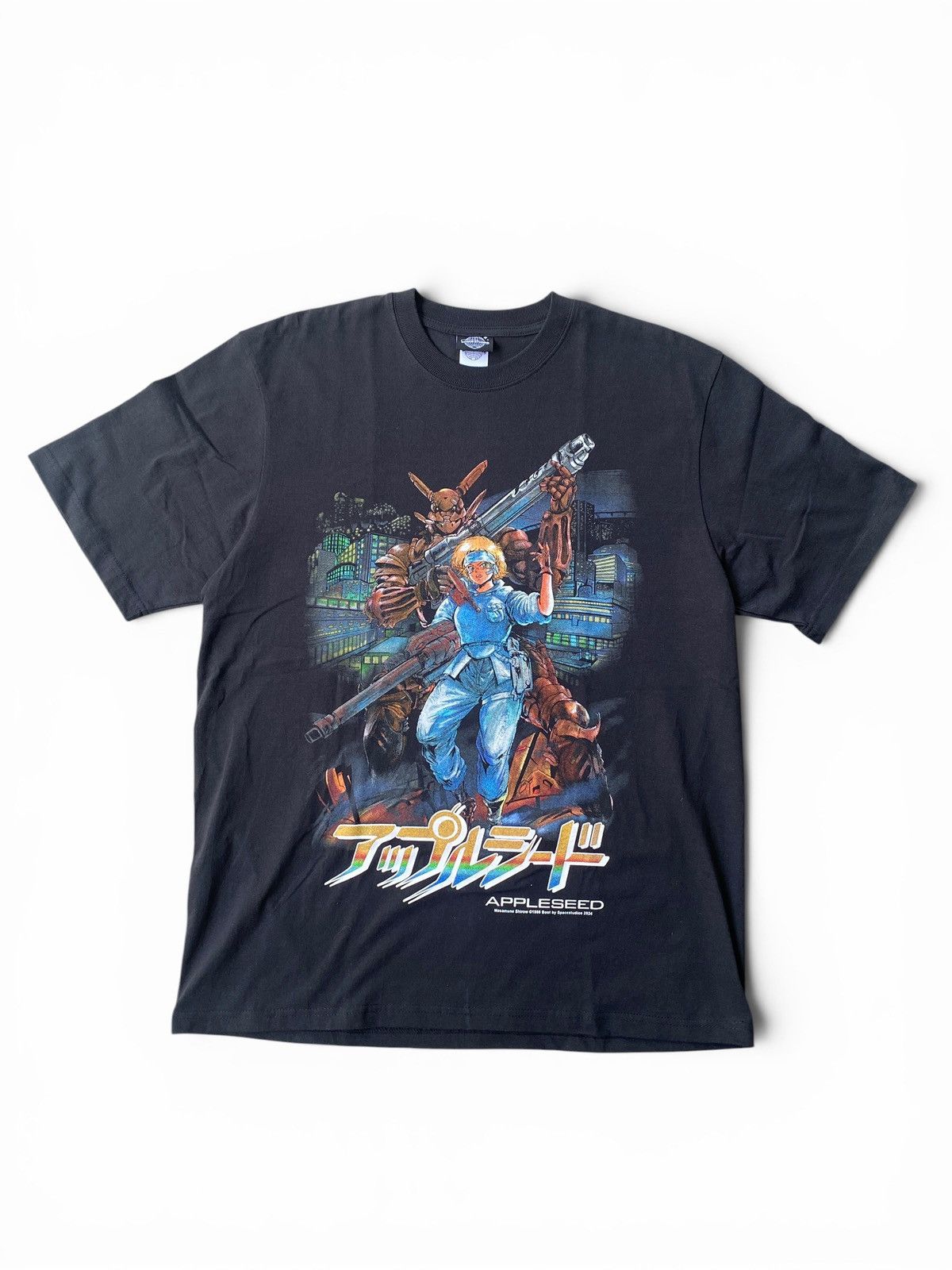 Japanese Brand Rare Appleseed Mecha Waifu Anime Tee XL Tshirt Size US XL / EU 56 / 4 - 1 Thumbnail