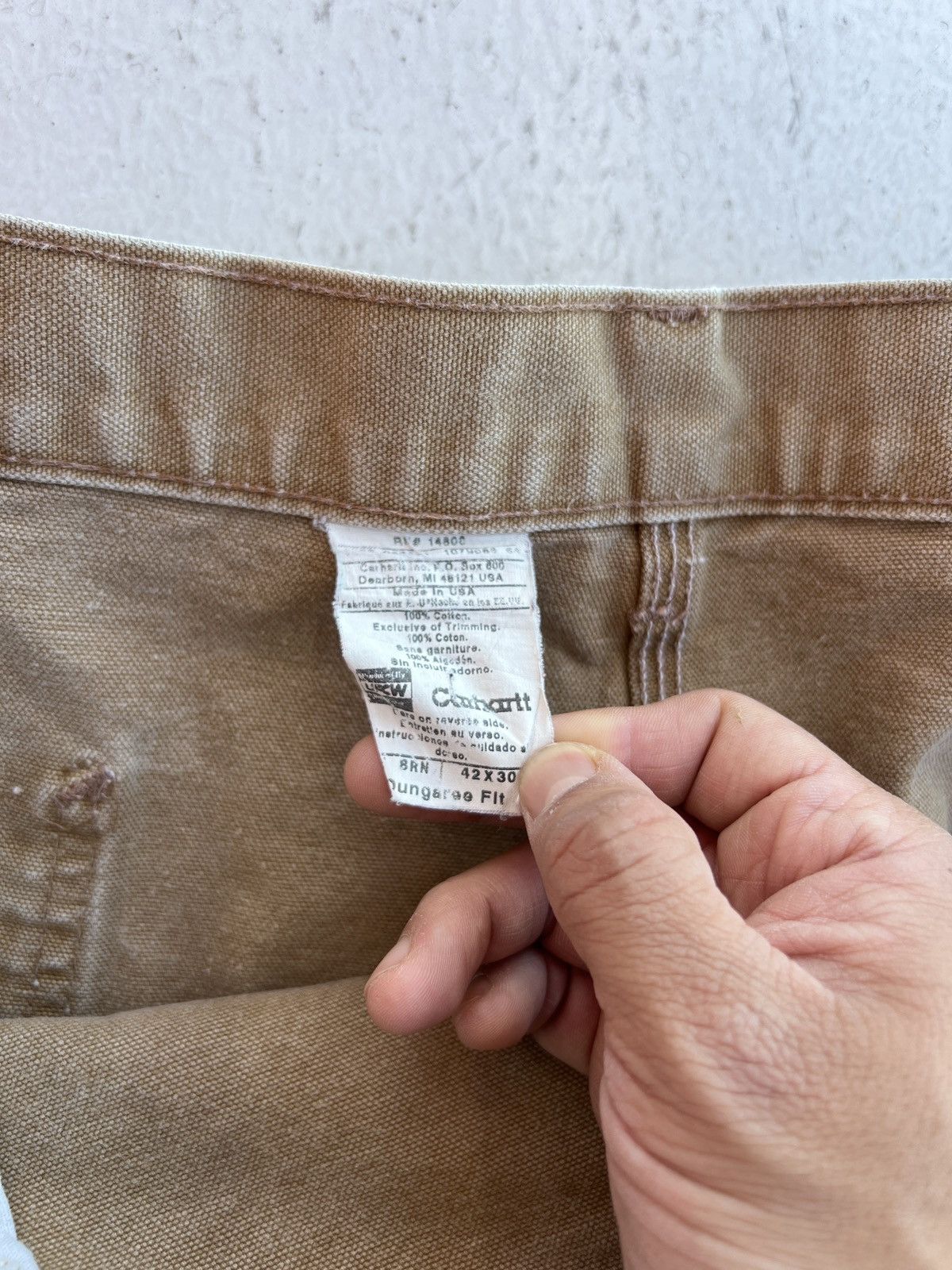 Carhartt Vintage Carhartt Work Wear Pants 90s Size US 38 / EU 54 - 3 Thumbnail