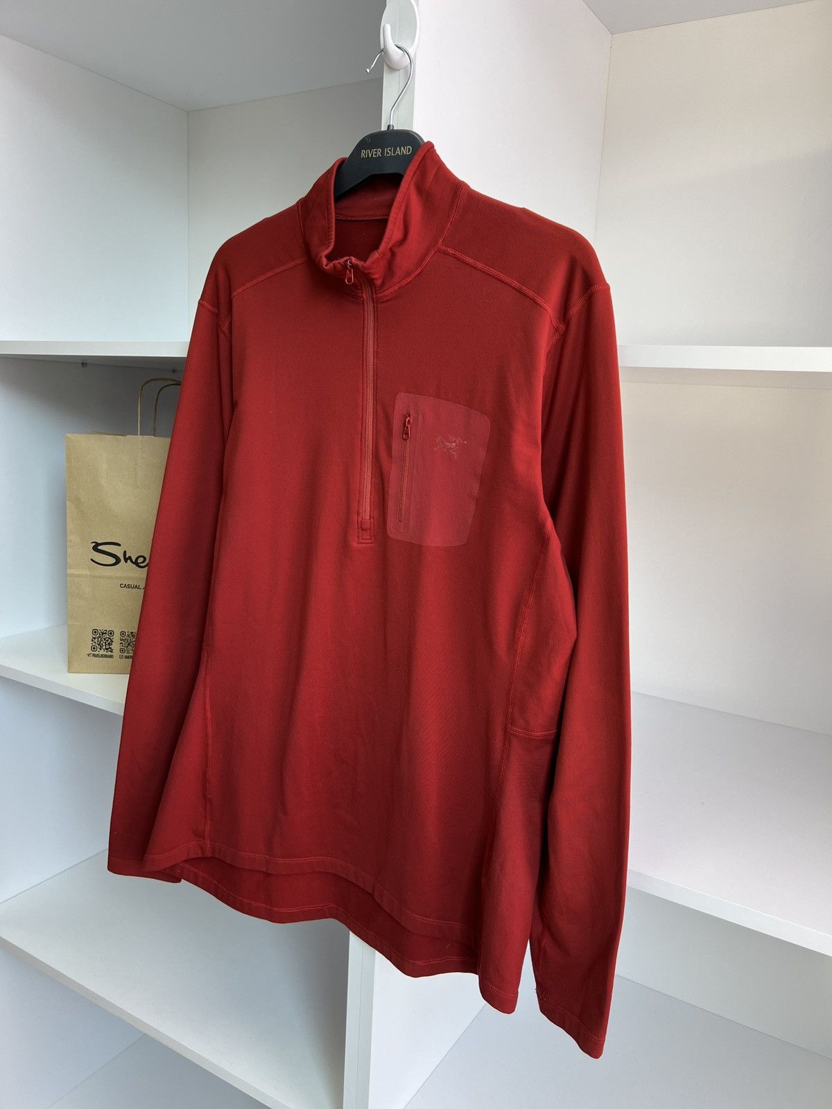 Arc'teryx × Vintage Vintage Arc'teryx 1/4 zip sweatshirt Size US M / EU 48-50 / 2 - 4 Thumbnail