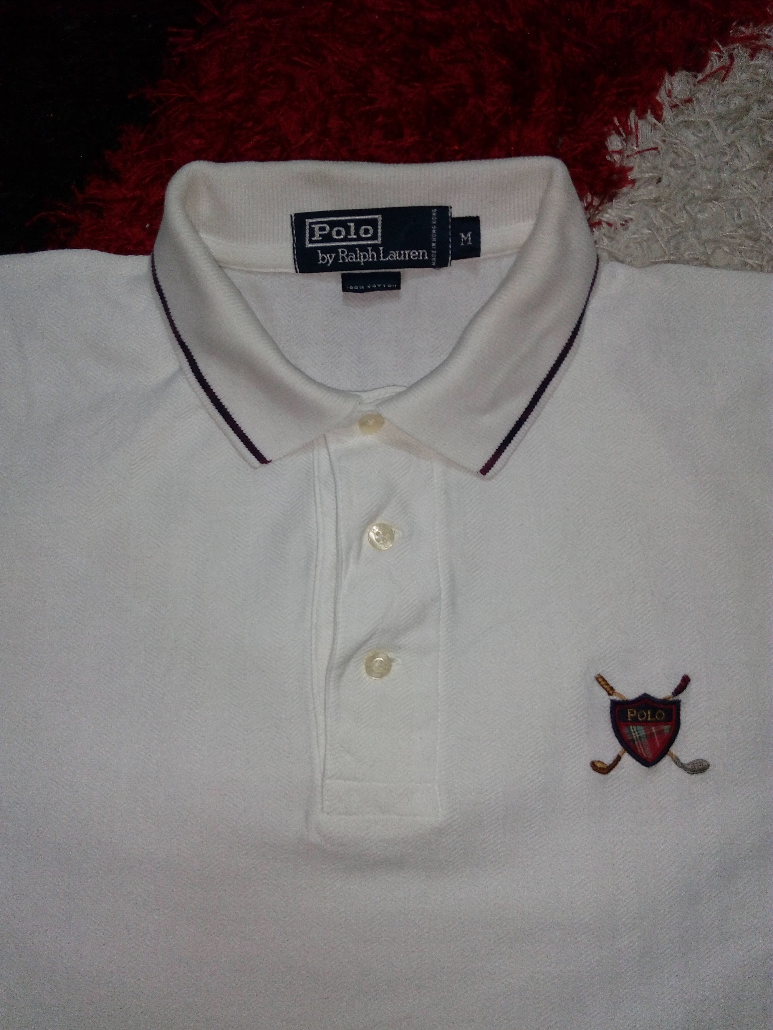 Polo Ralph Lauren Vintage 90s Polo Ralph Lauren T-Shirt Ralph Lauren Polo Tee Size US M / EU 48-50 / 2 - 5 Thumbnail