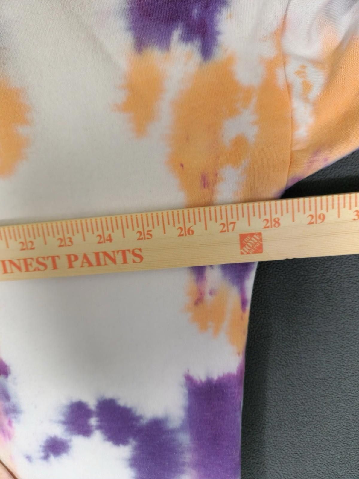 The Unbranded Brand H&M Divided Tie Dye Hoodie “Not Average” Men’s SIZE:3XL Size 3XL / US 20-22 - 3 Thumbnail