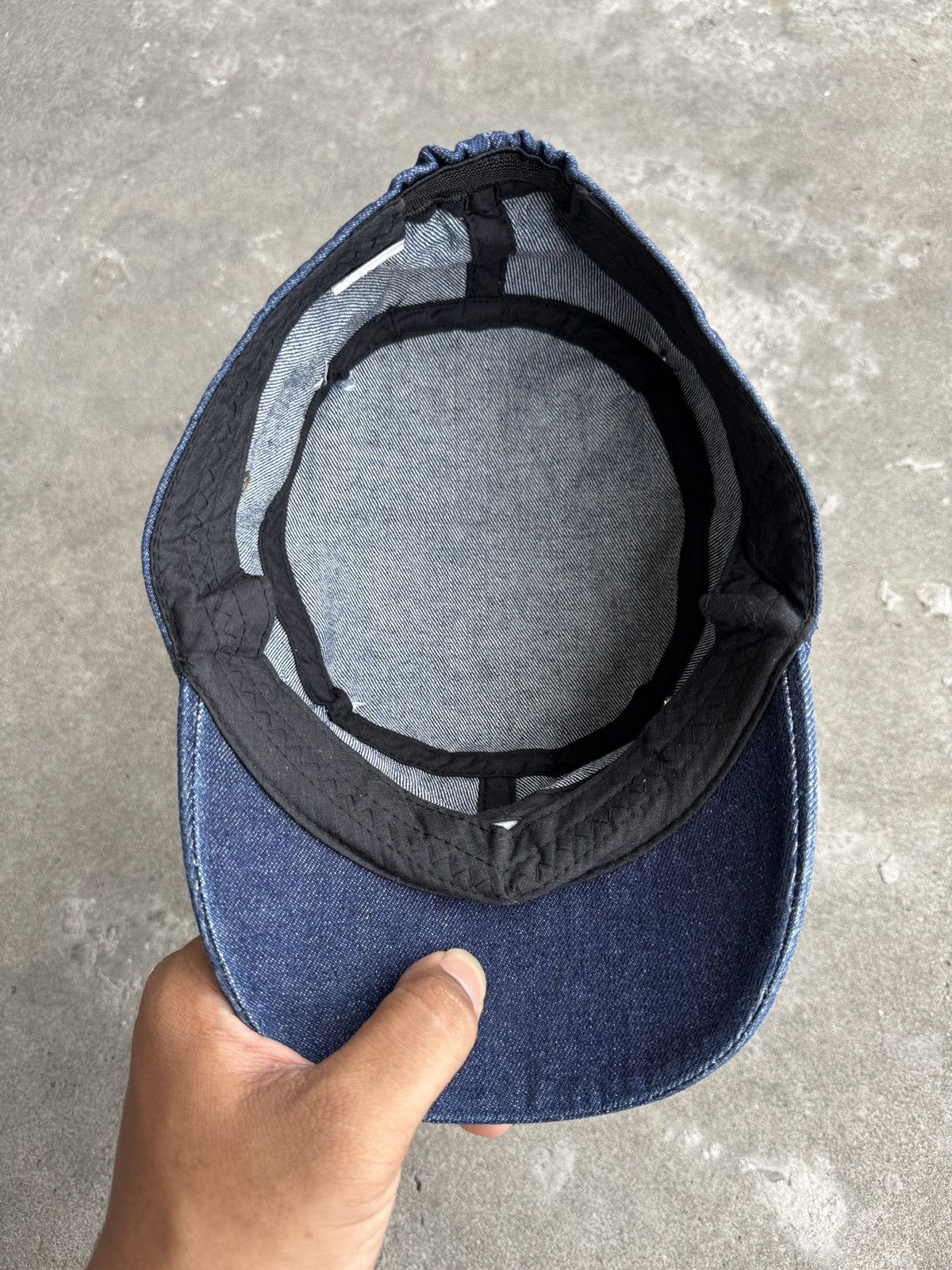 Japanese Brand Distressed Studded Commando Cadet Hat Size ONE SIZE - 7 Thumbnail