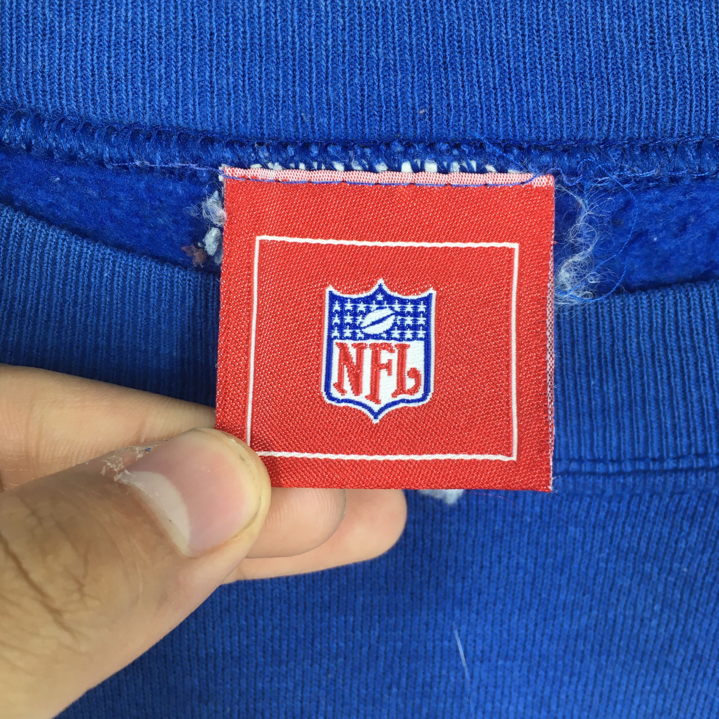 NFL × Vintage Vintage 90s Indianapolis Colts NFL Sweatshirt 2XLarge Size US XXL / EU 58 / 5 - 5 Thumbnail