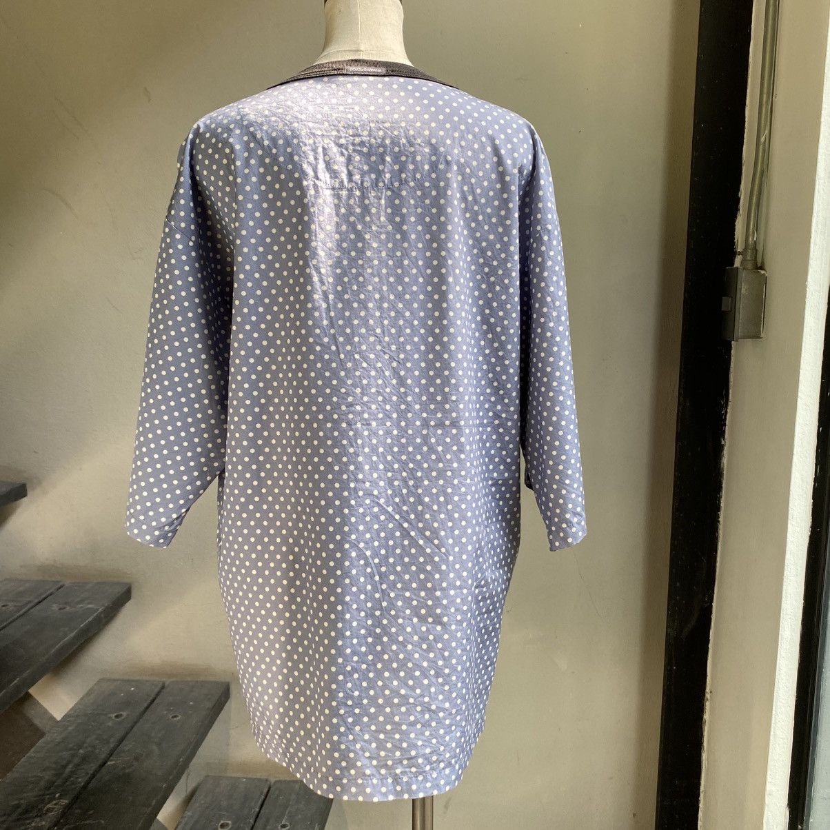Dolce & Gabbana Dolce & GABBANA Blue Pinup Girl Polka Dot Sicily Print Tee Size M / US 6-8 / IT 42-44 - 17 Thumbnail