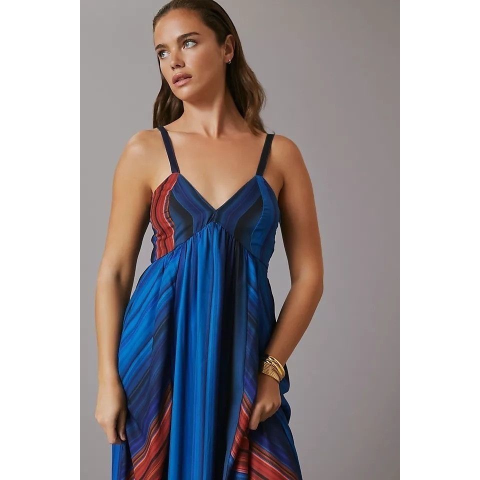 Anthropologie Nikita Mhaisalkar Maxi Dress Size S / US 4 / IT 40 - 3 Thumbnail