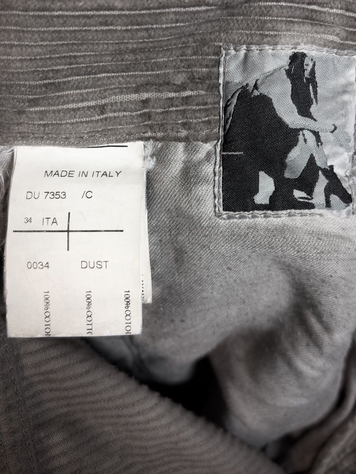 Rick Owens Rick Owens Archive Olmar Dust Corduroy Detroit Denim Jeans Size US 34 / EU 50 - 7 Thumbnail