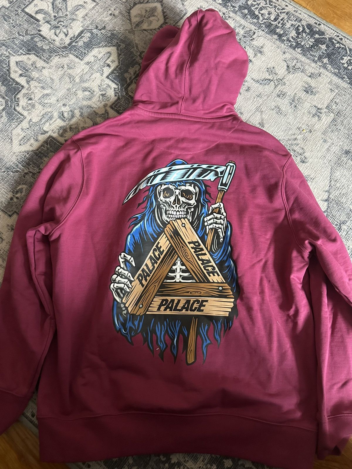 Palace Palace reaper hoodie beetroot hoodie XL Size US XL / EU 56 / 4 - 2 Thumbnail