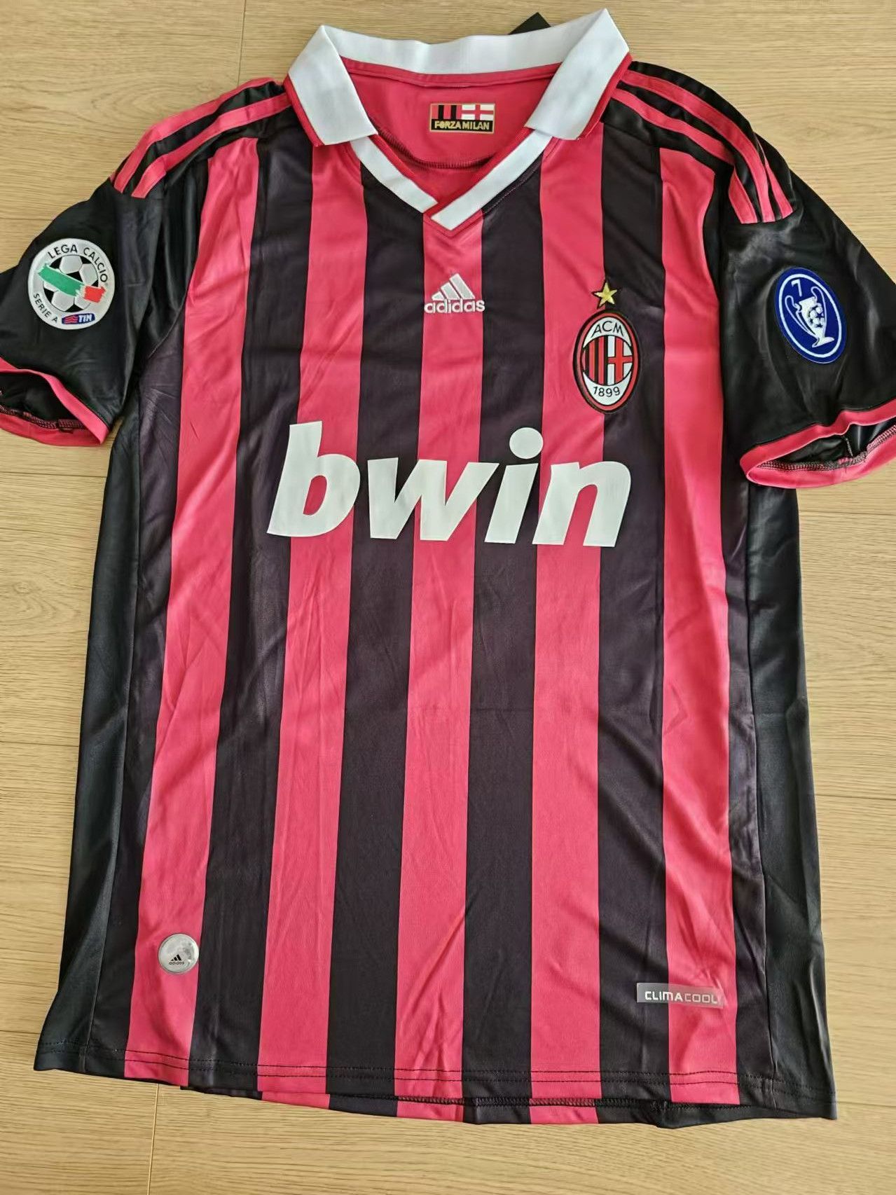 Other 2008 2009 AC Milan #23 David Beckham Jersey Size US M / EU 48-50 / 2 - 2 Thumbnail