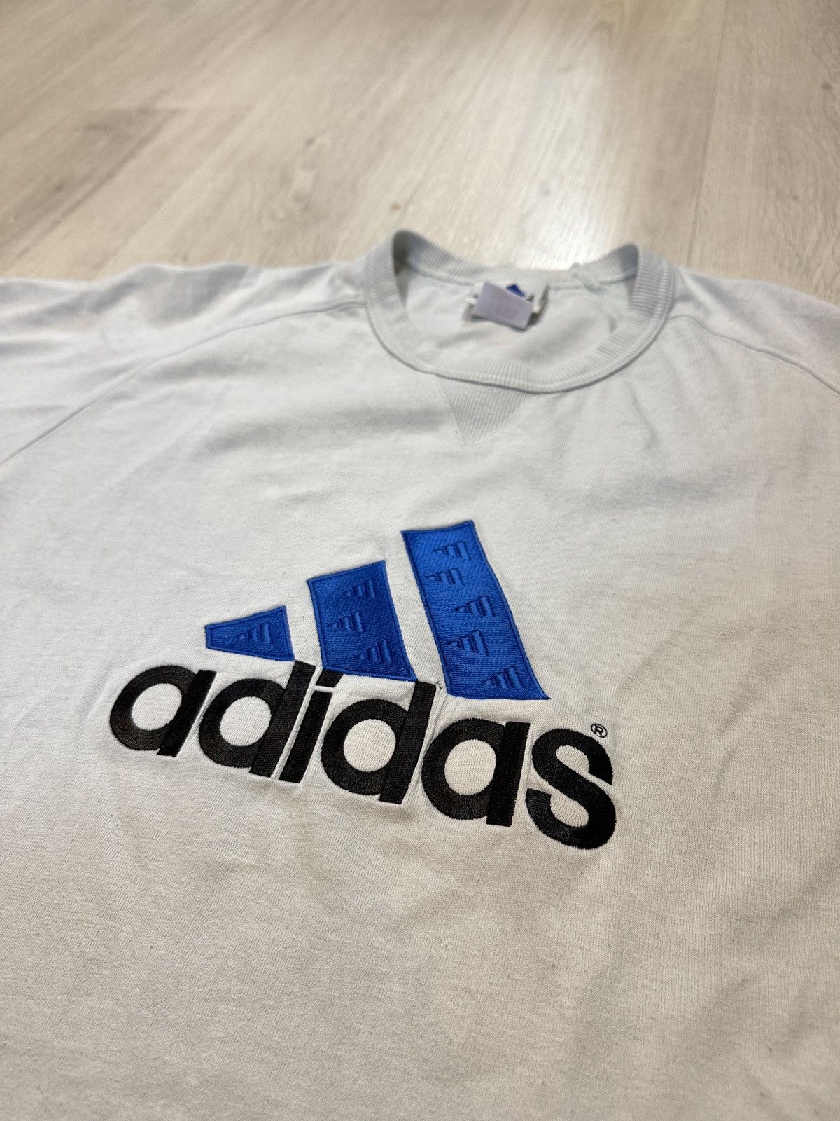 Adidas Adidas Vintage 80s T-Shirt Size US L / EU 52-54 / 3 - 1 Thumbnail