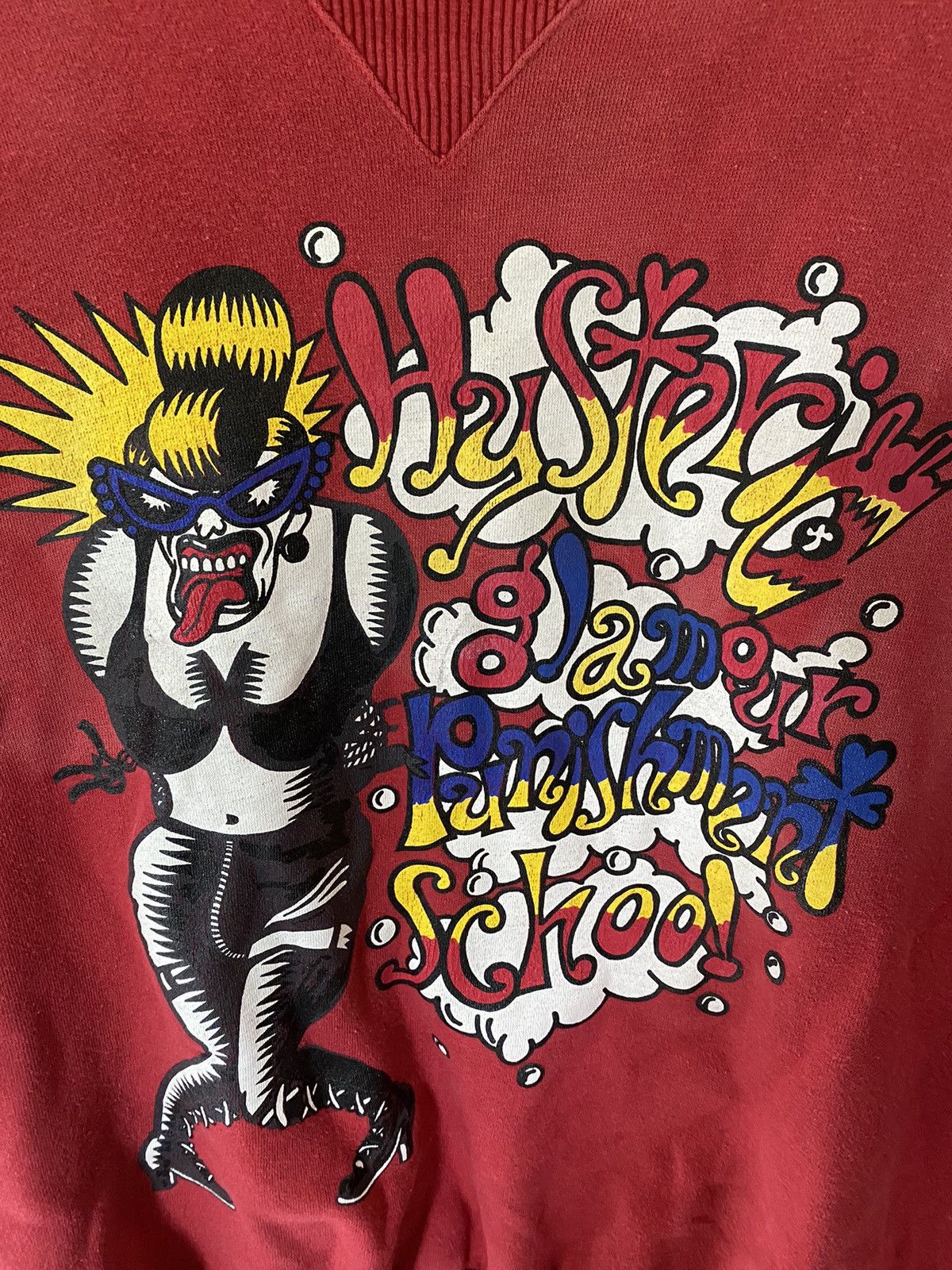 Hysteric Glamour 🔥 1980s Hysteric Punishment school sweayshirt Size US M / EU 48-50 / 2 - 5 Thumbnail