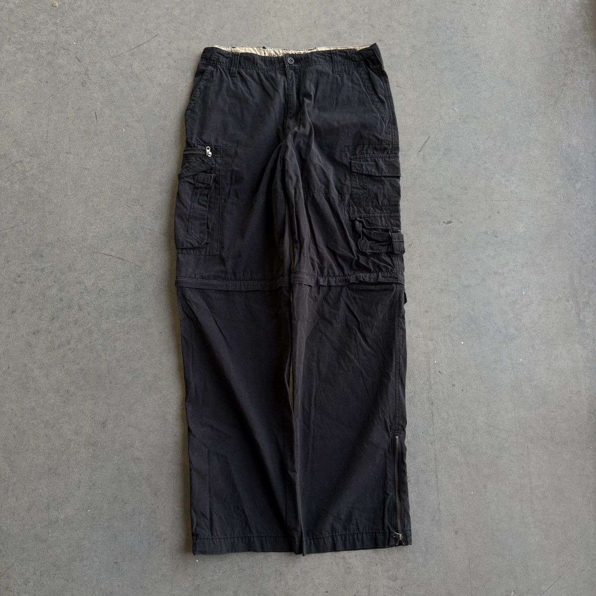 Southpole Y2K Gorpcore Abercrombie Plugg Style Cargo Shorts Pants 33" Size US 38 / EU 54 - 1 Thumbnail