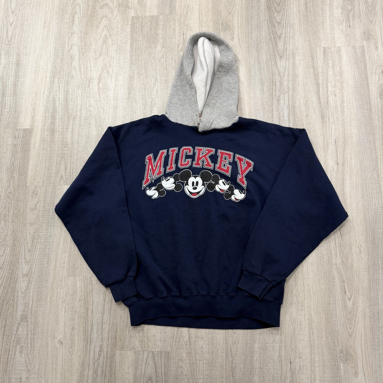 Vintage Vintage Disney Mickey Mouse Hoodie Men's Medium Blue Size US M / EU 48-50 / 2 - 1 Thumbnail