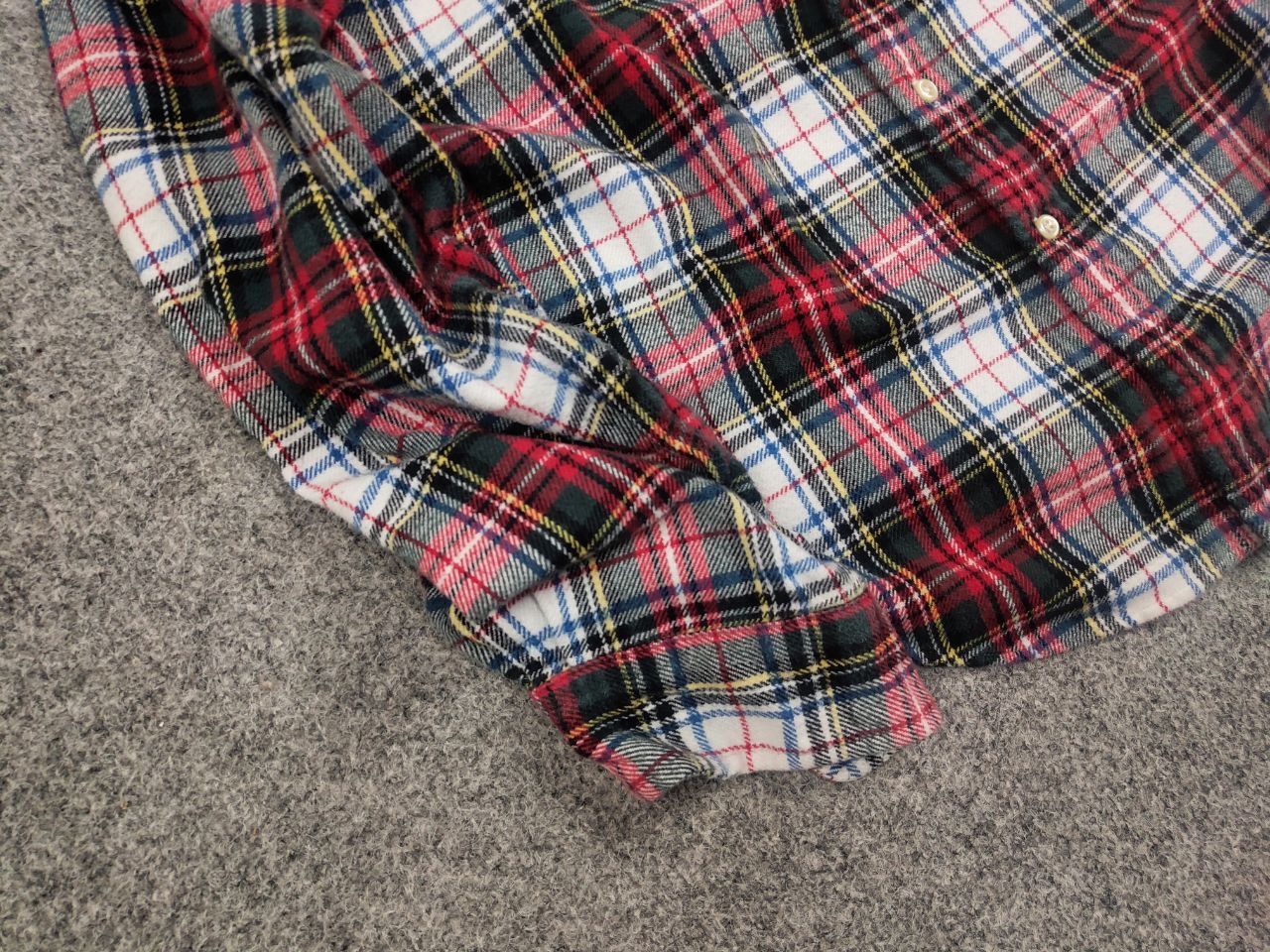 Flannel Vintage Polo Ralph Lauren Flannel Shirt Y2K Style Custom fit Size US S / EU 44-46 / 1 - 7 Thumbnail
