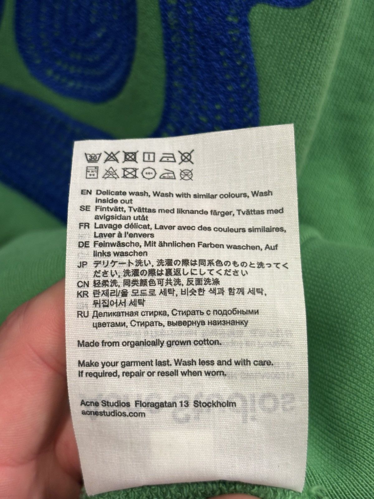 Acne Studios Acne Studios Fyre Bubble Logo Sweater Size US S / EU 44-46 / 1 - 5 Thumbnail