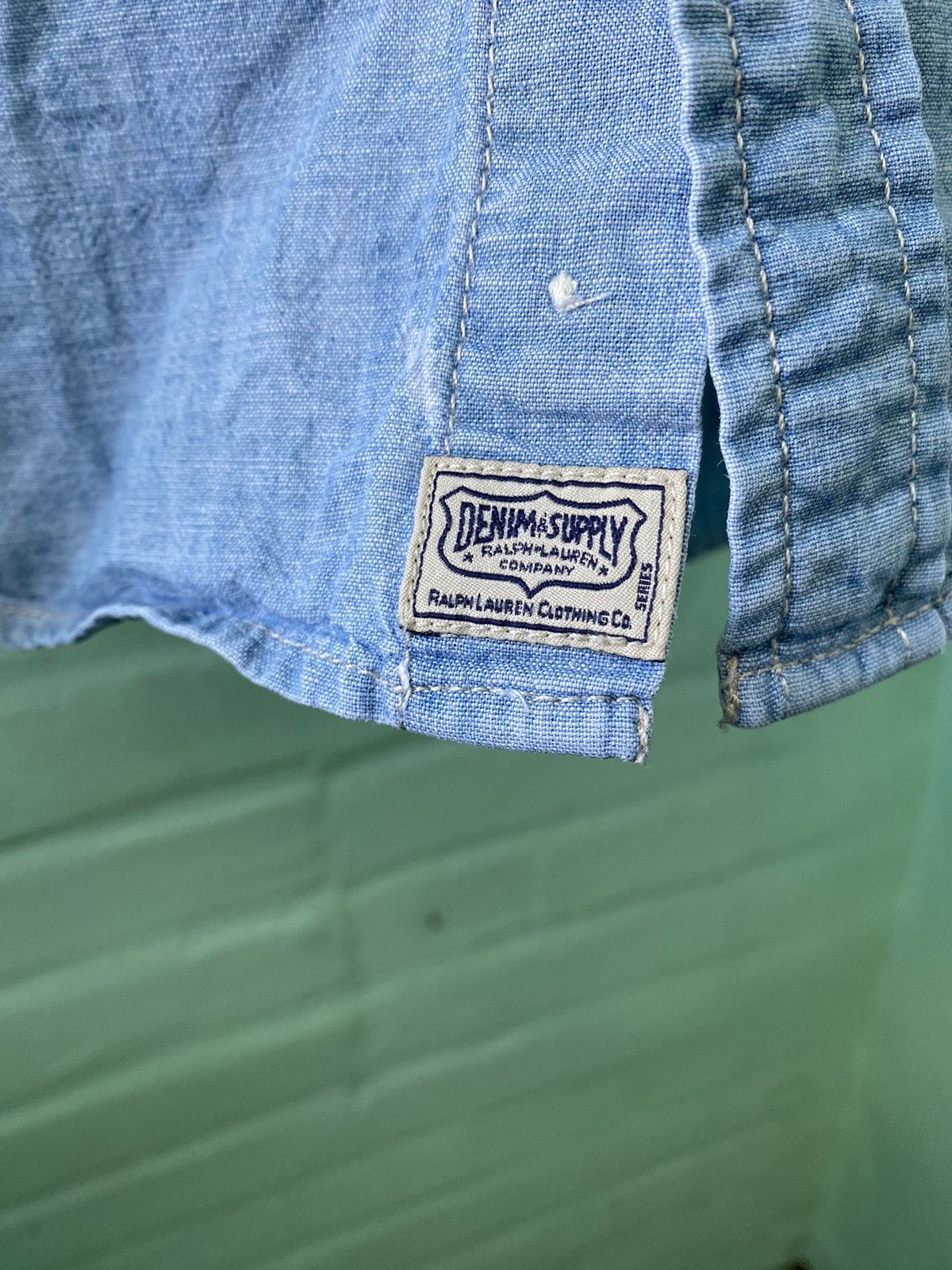 Vintage Ralph Lauren DENIM&SUPPLY Remake Work Shirt Size XL Size US XL / EU 56 / 4 - 6 Thumbnail