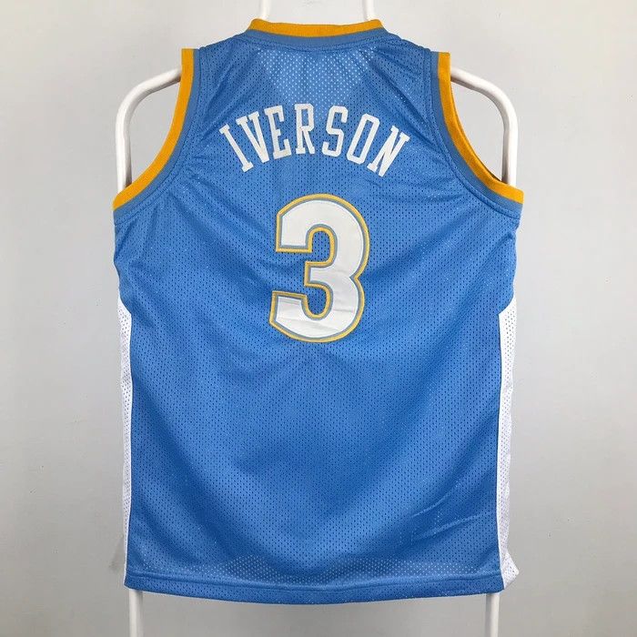 NBA × Vintage (SY0079) VTG DENVER ALLEN IVERSON NBA JERSEY Size US S / EU 44-46 / 1 - 4 Thumbnail