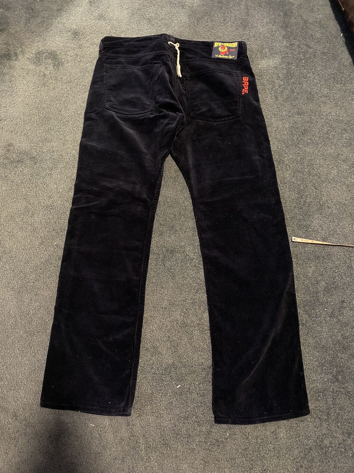 Bape × Nigo CORDUROY PANTS Size US 34 / EU 50 - 1 Thumbnail