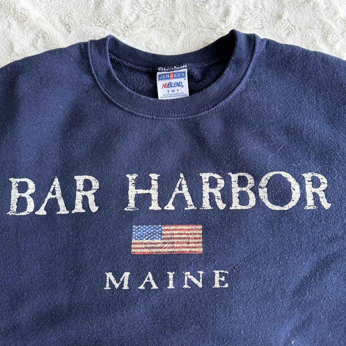 Jerzees Vintage Bar Harbor Maine Crewneck Sweatshirt Women S Lobster Size S / US 4 / IT 40 - 8 Thumbnail