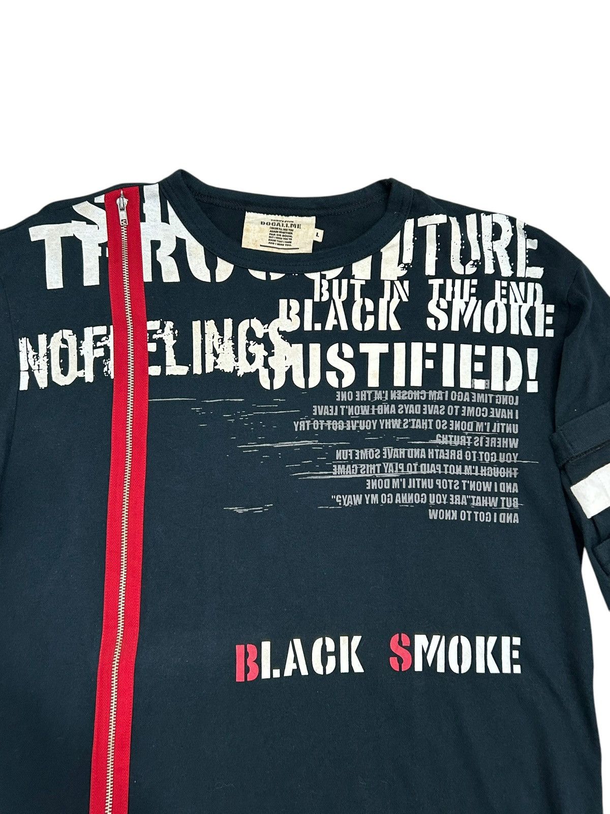 Designer × Japanese Brand Forty Five Do Call Me W/ Vintage Various Text Elements Size US M / EU 48-50 / 2 - 4 Thumbnail