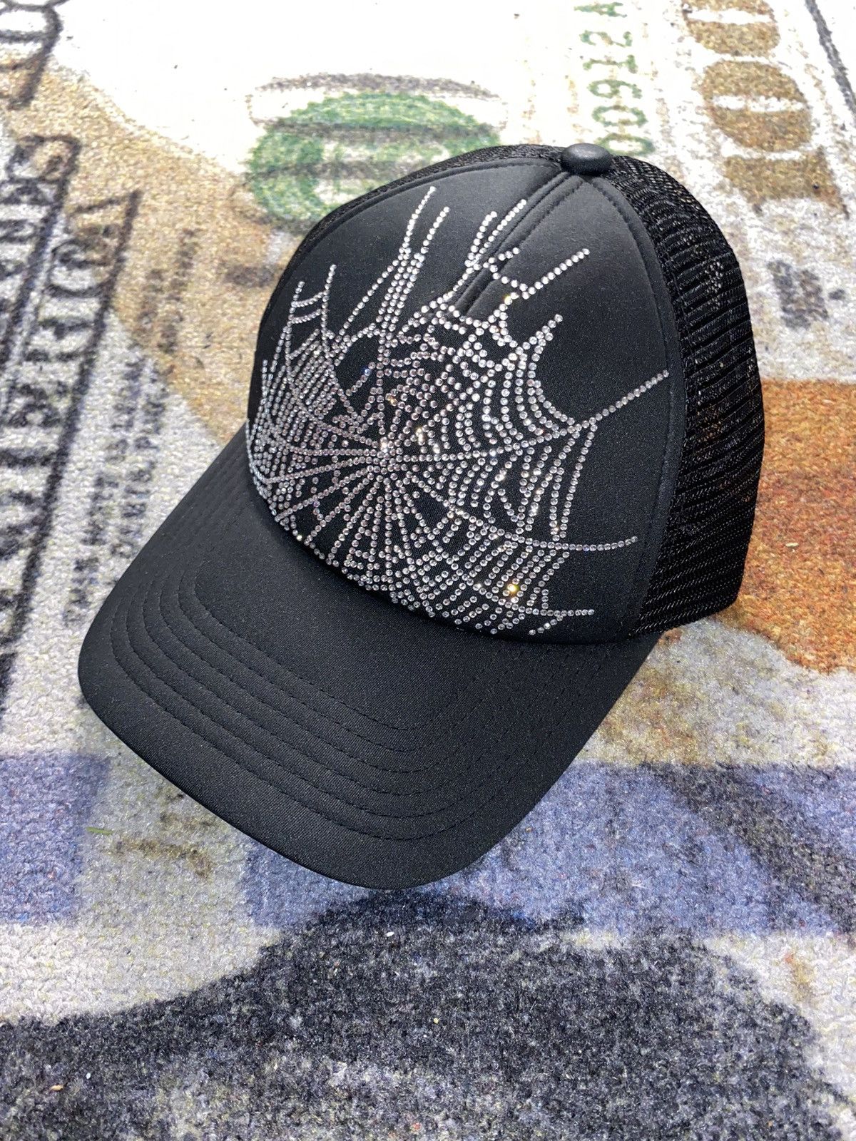 image of Spider Worldwide Sp5Der Web Trucker Black, Men's