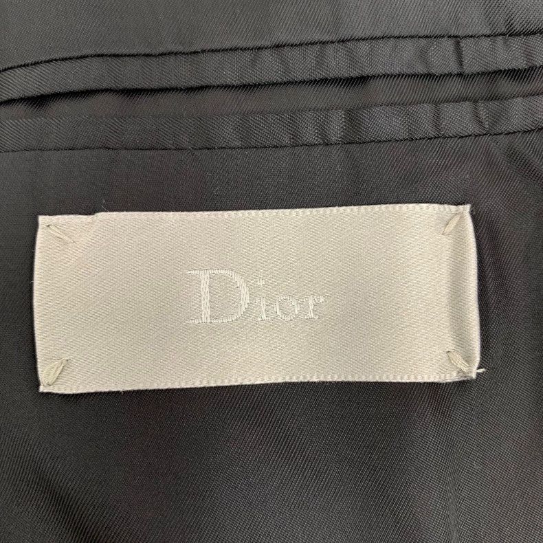 Dior Dior Black wool lapel single-breasted long-sleeved suit Size 48R - 5 Thumbnail