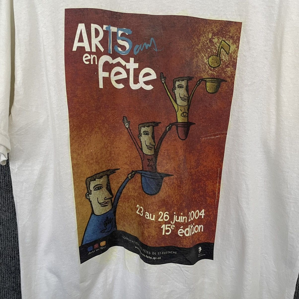 Vintage Vintage 2004 Arts En Fete 15th Edition Arts Festival T Shirt Size US L / EU 52-54 / 3 - 2 Thumbnail