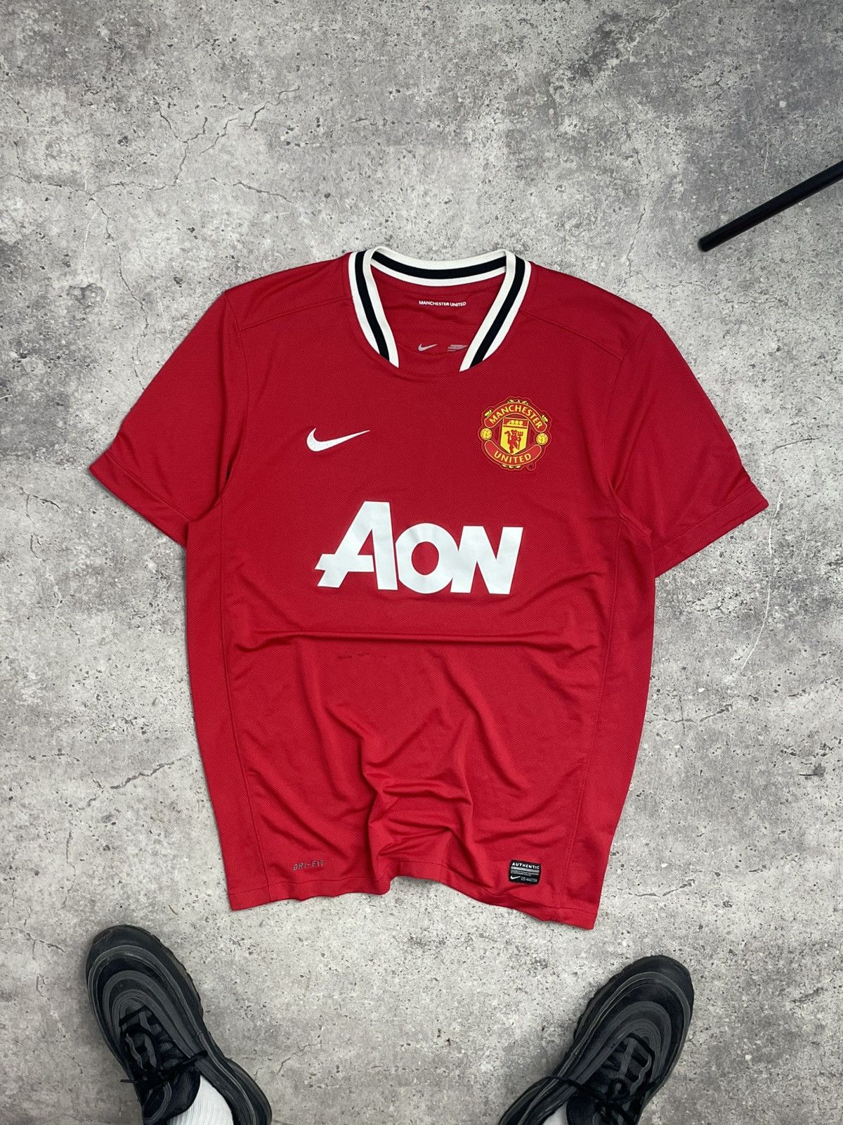 Nike Nike Manchester United 2011 Soccer Jersey Size US L / EU 52-54 / 3 - 1 Thumbnail