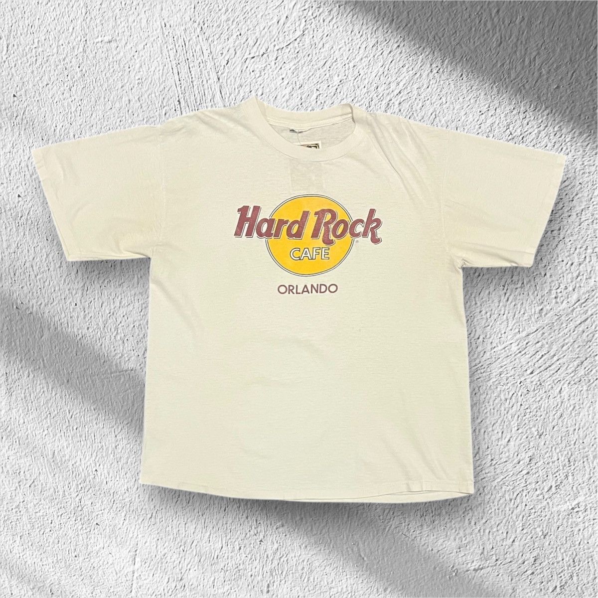 Vintage Vintage 90s Hard Rock Cafe Orlando T‑Shirt – Fits Large Size US L / EU 52-54 / 3 - 1 Thumbnail