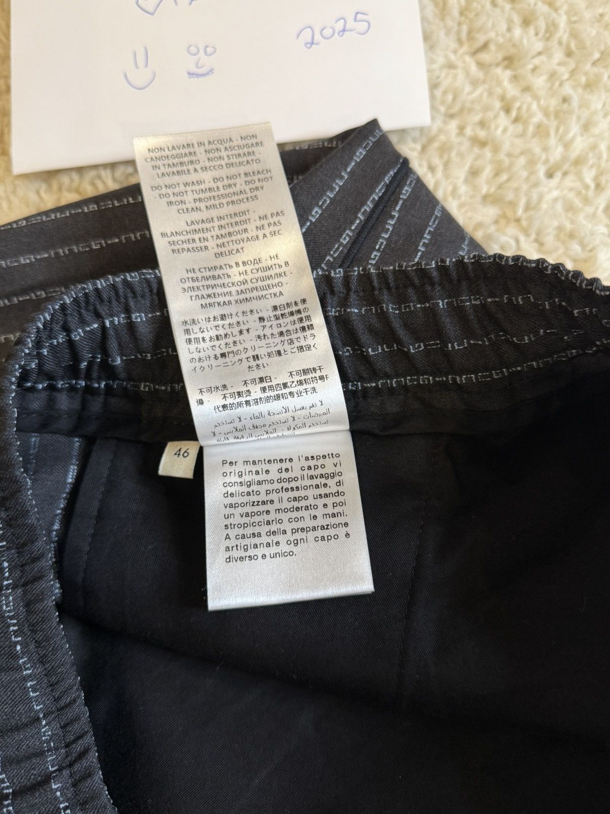 Gucci GUCCI Pintstripe Stitched Pants $1450msrp🕴️✨ Size US 29 - 20 Thumbnail