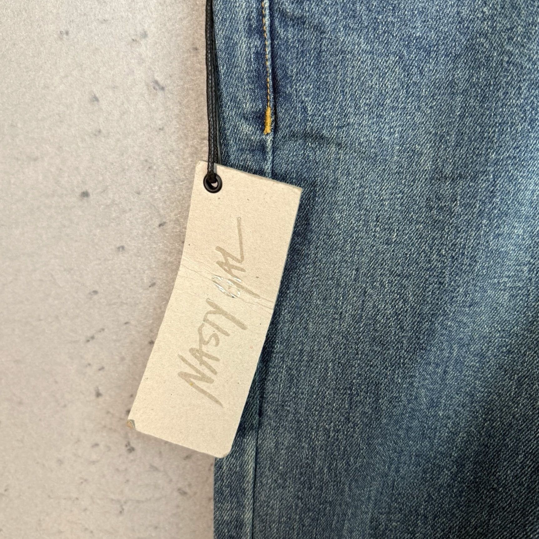 Denime Navy Nasty Gal Denim The Wayside Moto Jeans Slim Fit Size 27 Women’s 27x31 Blue Casual City Modern 90s Womens Size 27" / US 4 / IT 40 - 7 Thumbnail