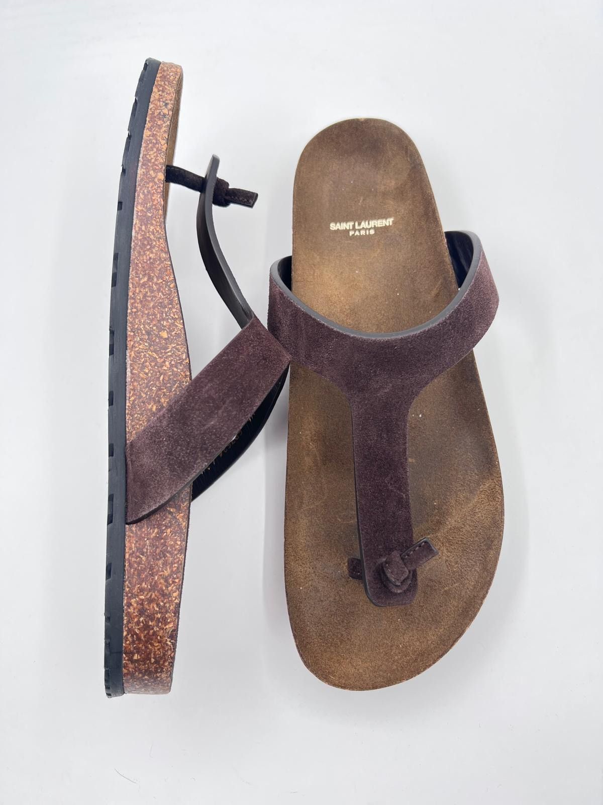 Saint Laurent Paris New Saint Laurent Fabrice men sandals IT43.5/US 10.5/UK 9.5 Size US 10.5 / EU 43-44 - 5 Thumbnail
