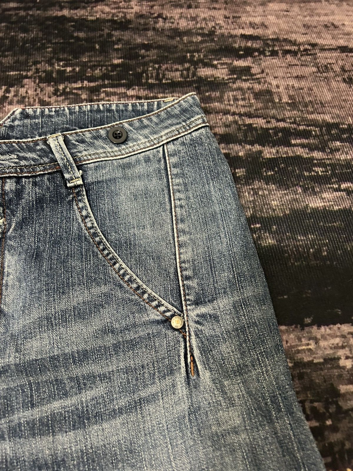 Marithe + Francois Girbaud Vintage Marithe Francois Girbaud washed Jeans Size US 32 / EU 48 - 8 Thumbnail