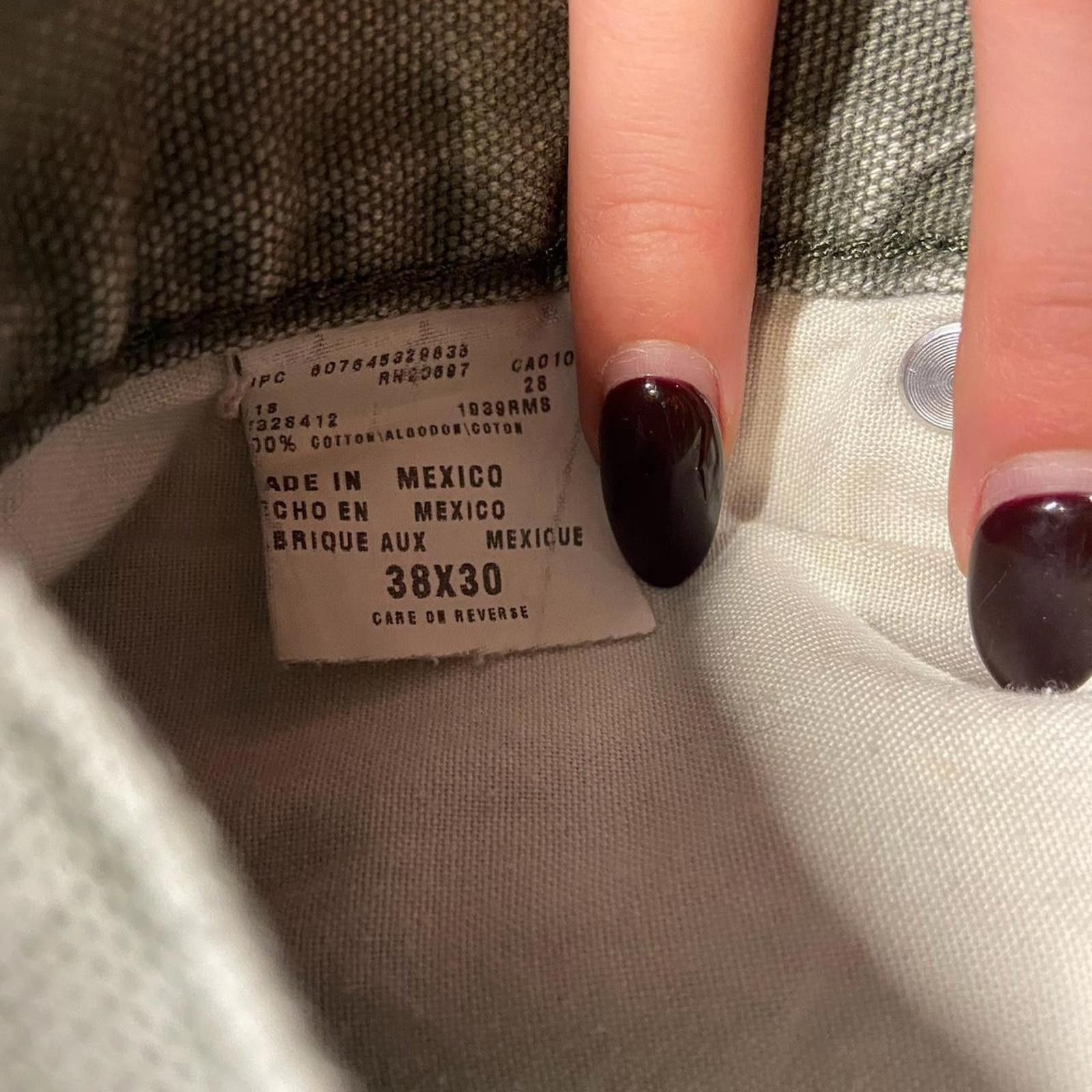 Dickies Vintage Faded Olive Dickies Work Pants Size US 38 / EU 54 - 8 Thumbnail