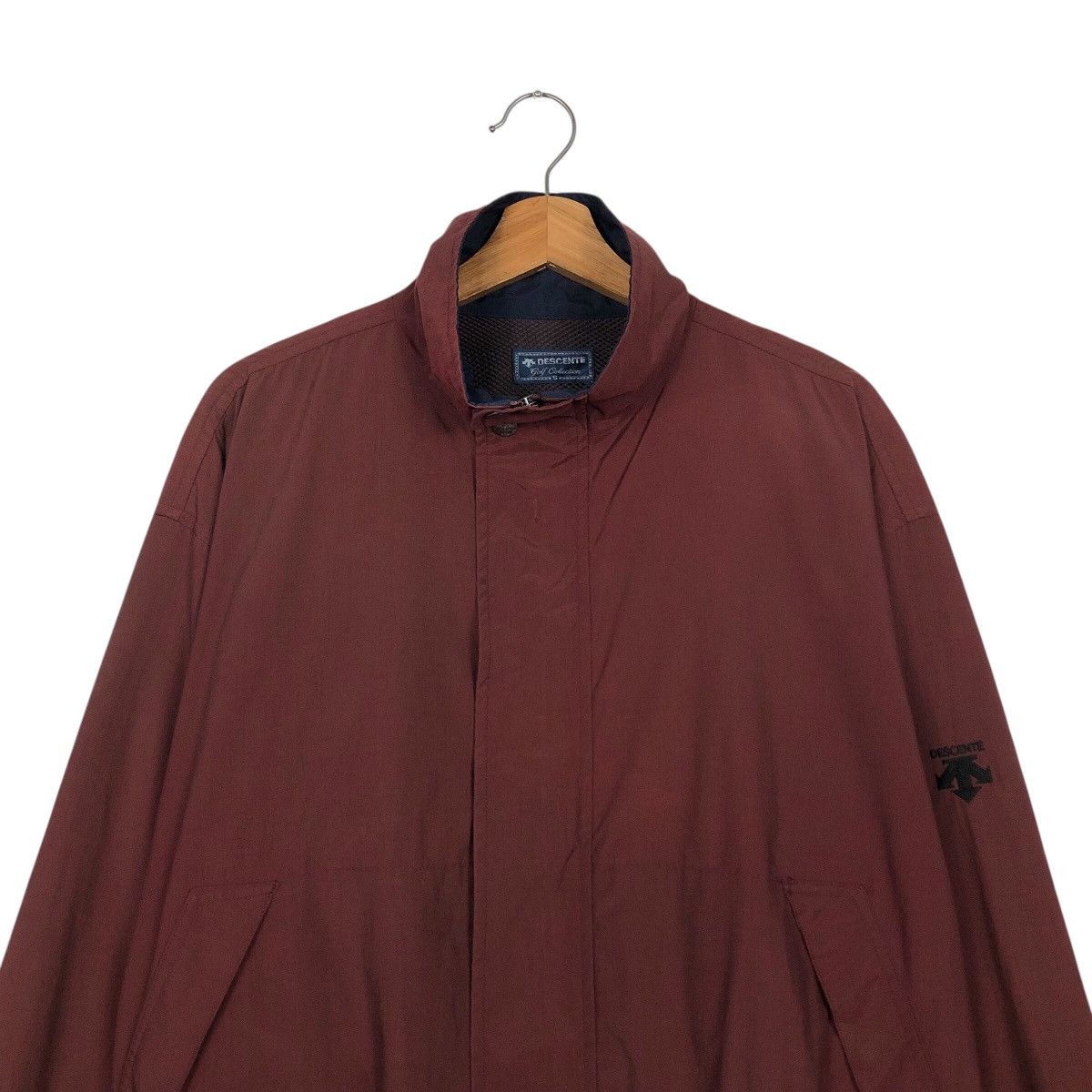 Japanese Brand Vintage Bomber Jacket Descente Golf Collection Issey Miyake Size US M / EU 48-50 / 2 - 4 Thumbnail