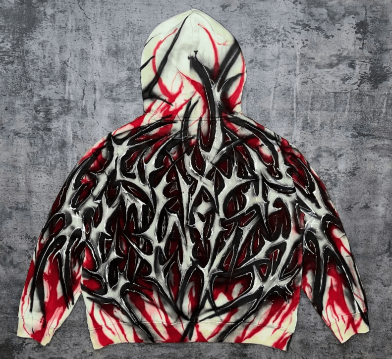 Japanese Brand Demon dark style gothic oversized Size US XL / EU 56 / 4 - 5 Thumbnail