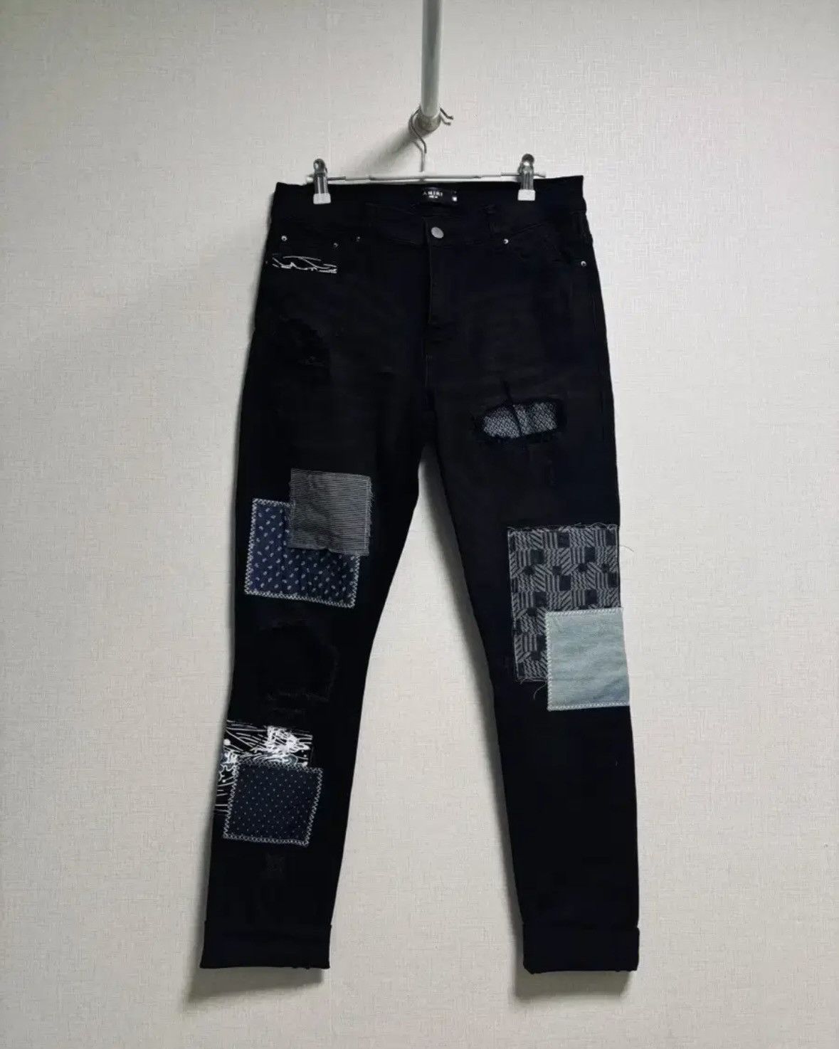 Amiri AMIRI Patchwork Denim Jean Size US 29 - 1 Thumbnail