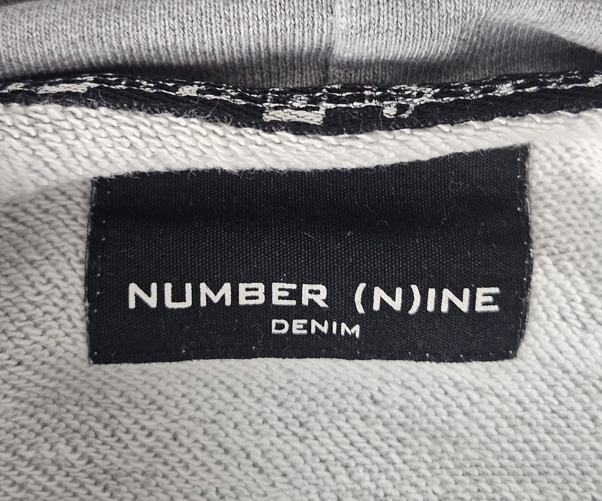 Number (N)ine Number Nine box logo jeans hoodie sweater Size US M / EU 48-50 / 2 - 4 Thumbnail