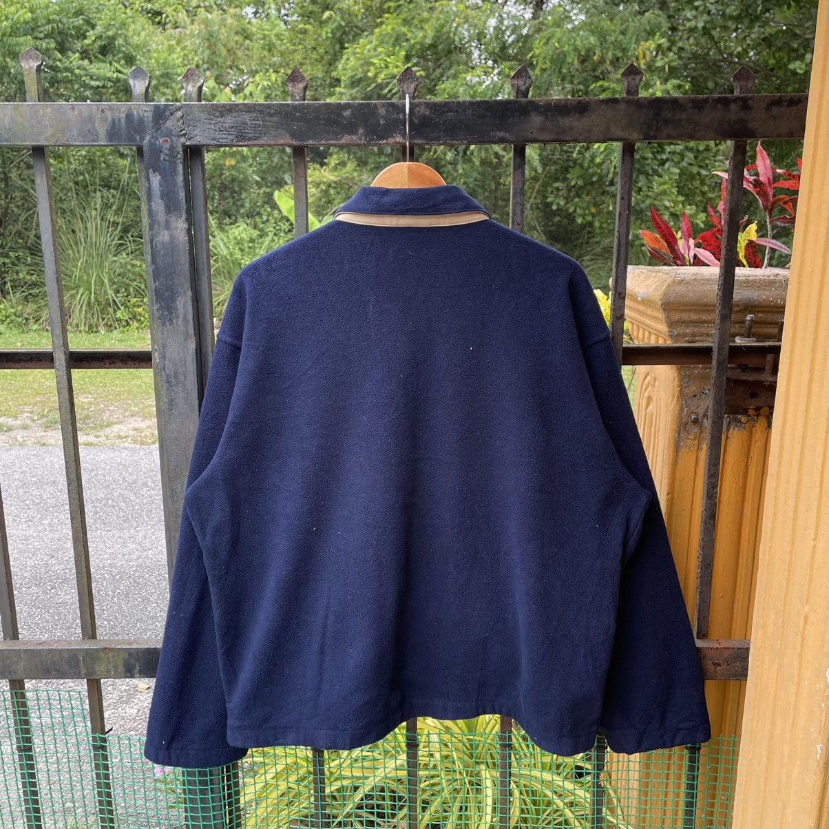Polo Ralph Lauren 🔥Vintage Polo Ralph Lauren Full Zipper Fleece Jacket Size US L / EU 52-54 / 3 - 2 Thumbnail