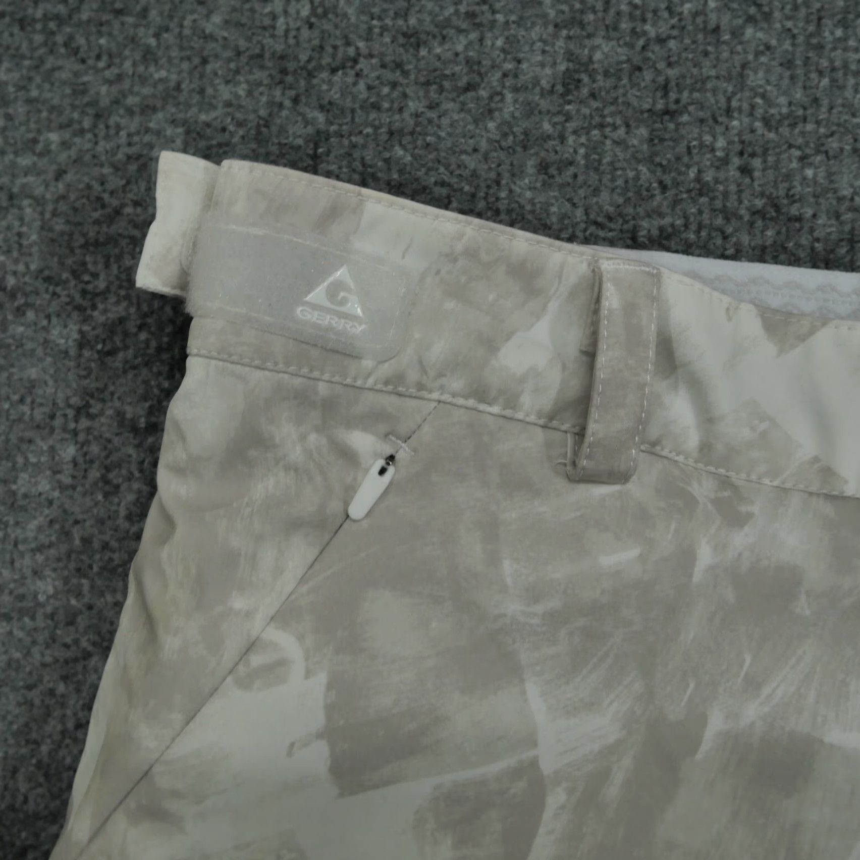 Vintage Gerry Pants Womens XL White Grey Abstract Winter Snow Ski Outdoors Size 40" / US 18 - 4 Thumbnail