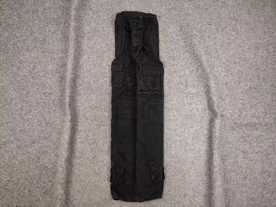 Japanese Brand Vintage BT Japanese Design Black Cargo Jeans Y2K Style Size US 34 / EU 50 - 1 Thumbnail