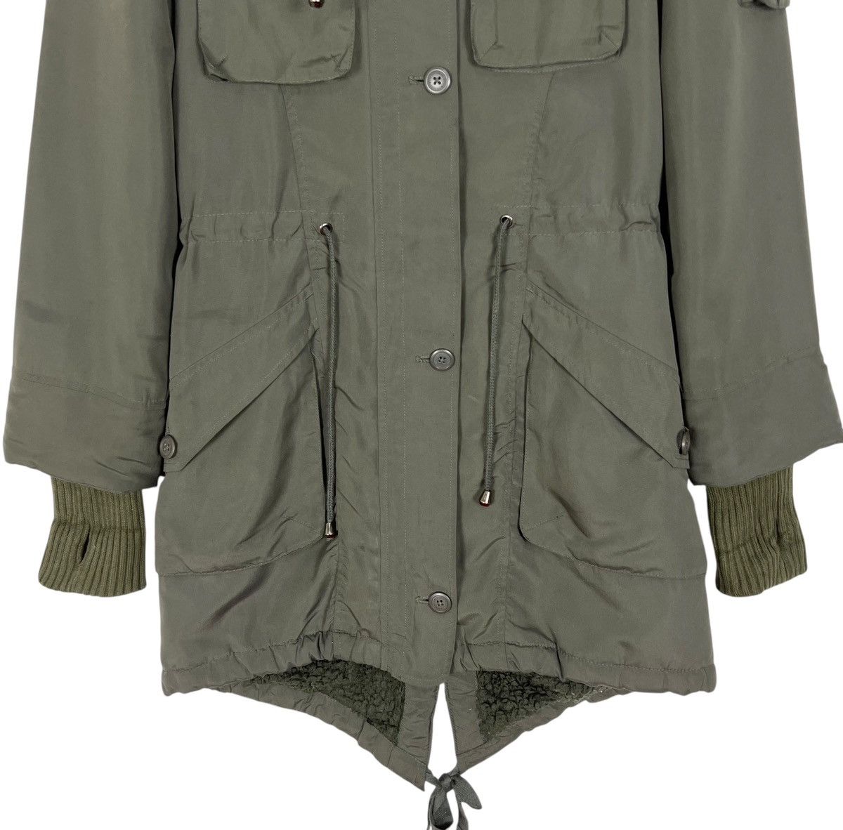 Von Dutch Von Dutch Woman Fishtail Parka Jacket Size M / US 6-8 / IT 42-44 - 4 Thumbnail