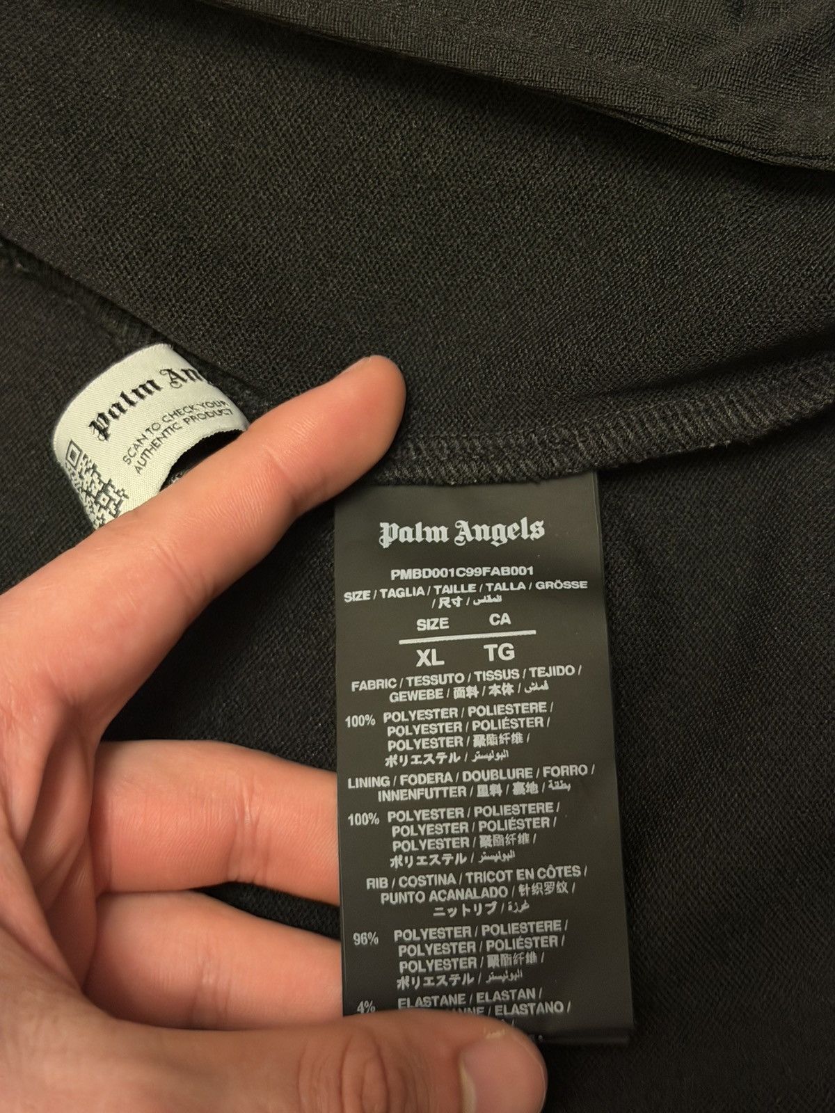 Palm Angels Palm Angels Track Zip Size US XL / EU 56 / 4 - 7 Thumbnail