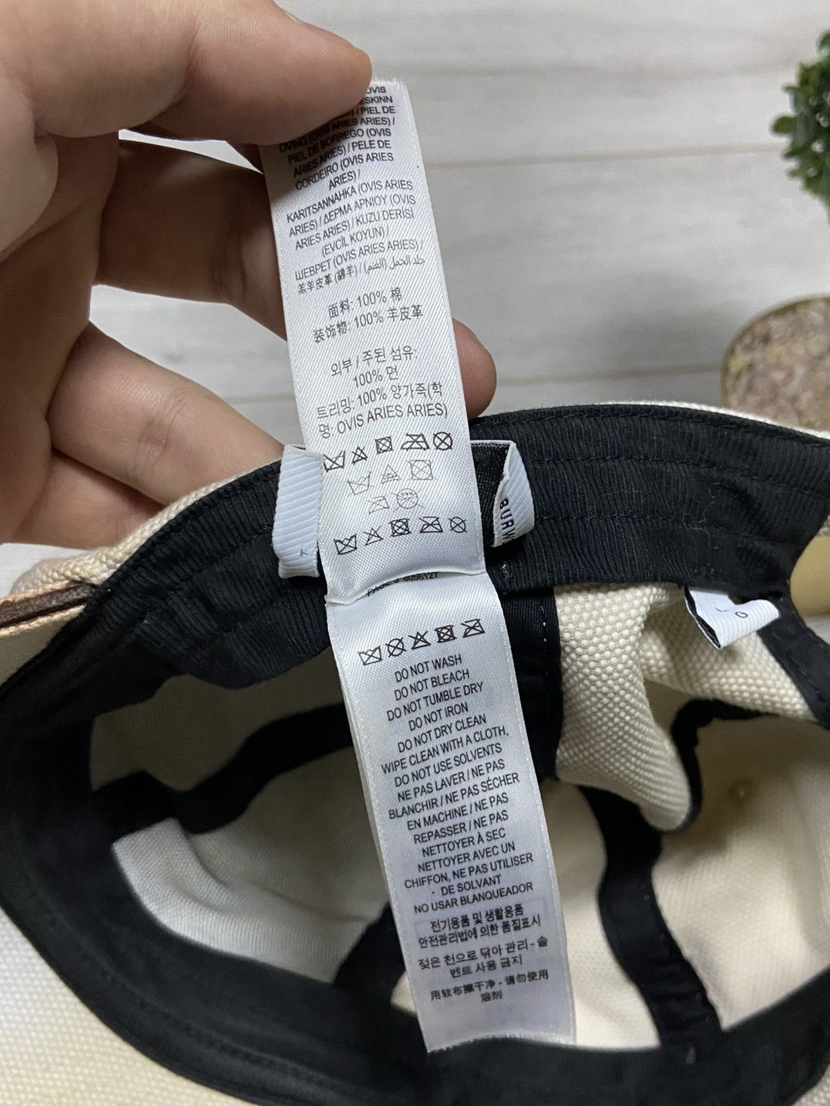 Burberry Burberry London England horseferry house vintage cap Size ONE SIZE - 5 Thumbnail